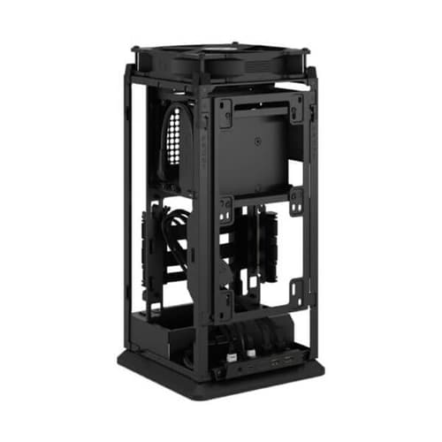 Fractal Design Mood Black Mid Tower Cabinet, Mesh Front Panel, USB Type C, M-ITX Support, Up To 280 mm Radiator Support - Image 5