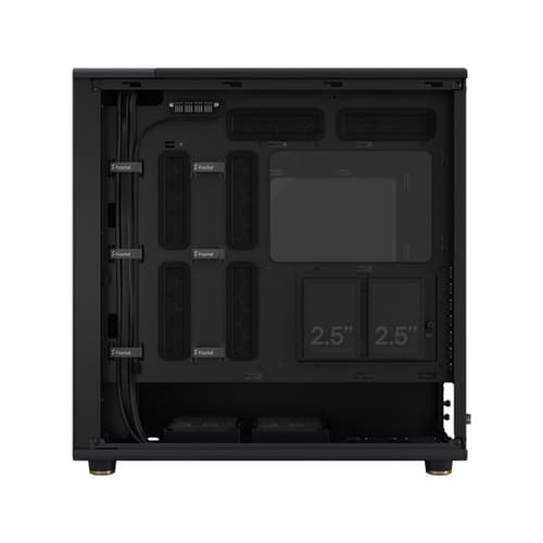 Fractal Design North XL TG Dark Mid-Tower Cabinet (Black) with E-ATX Support, Tempered Glass, Type-C Port & Wooden Front Panel, 420mm Radiator Ready - Image 13