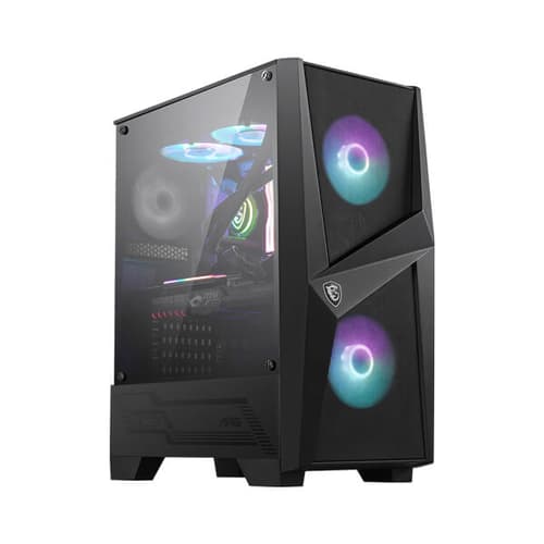 MSI MAG FORGE 100R Mid Tower Cabinet, ATX Support, USB 3.2, Cooling Support