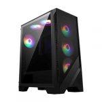 MSI MAG FORGE 120A AIRFLOW Mid Tower Cabinet, ATX Support, Mesh Front Panel, USB Type C, Up To 360 mm Radiator Support