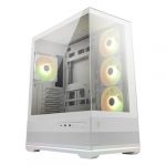 MSI MAG Pano 110R PZ White Mid Tower Gaming Cabinet with Type-C, ATX Support, 4 ARGB Fans, Upto 360mm Radiator Support