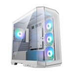 MSI MAG PANO M100R PZ WHITE Mid Tower Cabinet ATX Support, Front & Side Mesh Panel, USB Type C, Up To 360 mm Radiator Support
