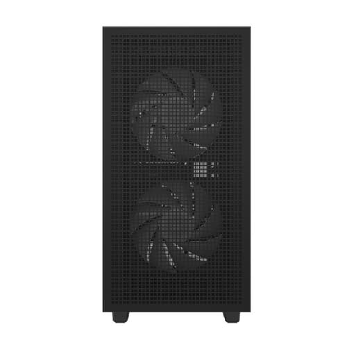 DeepCool CH360 Digital Black Mini Tower Cabinet with Digital Display, Type C Port, Upto M-ATX Support, Upto 360mm Radiator Support - Image 2