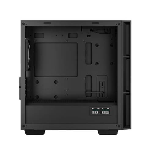 DeepCool CH360 Digital Black Mini Tower Cabinet with Digital Display, Type C Port, Upto M-ATX Support, Upto 360mm Radiator Support - Image 4