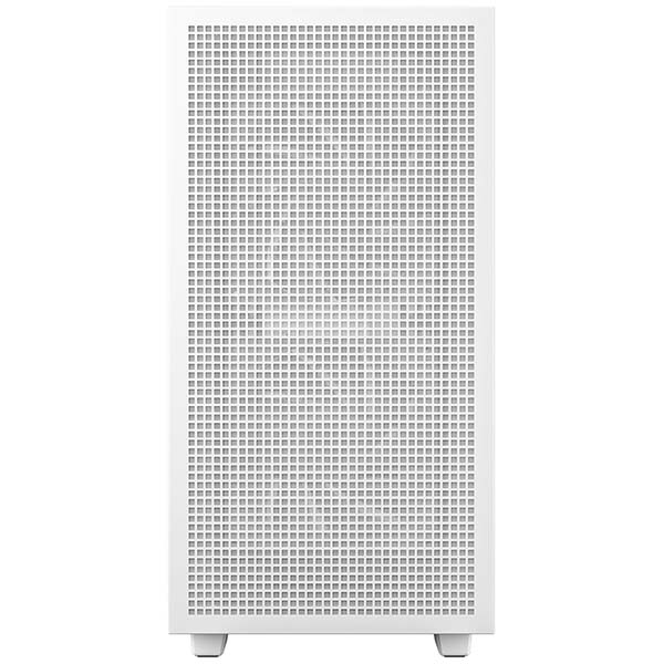 DeepCool CH360 Digital White Mini Tower Cabinet with Digital Display, Type C Port, Upto M-ATX Support, Upto 360mm Radiator Support - Image 2