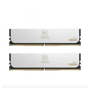 TeamGroup T-Create Expert White 32GB (16GB x 2) DDR5 6000MHz CL38 Desktop Ram