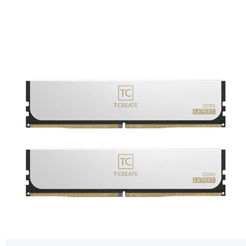 TeamGroup T-Create Expert White 32GB (16GB x 2) DDR5 6000MHz CL38 Desktop Ram