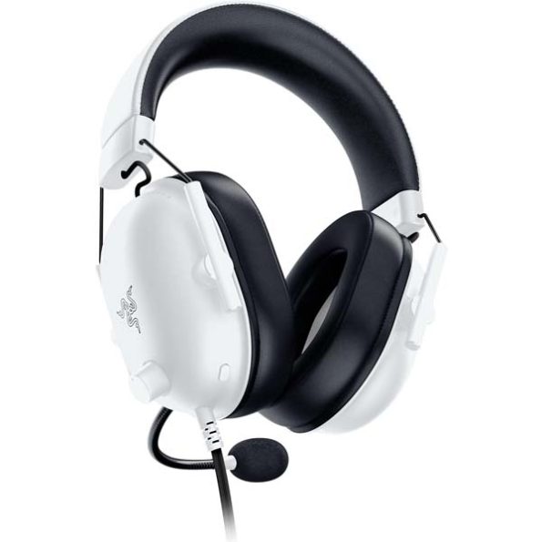 Razer BlackShark V2 X White 3.5mm Analog Wired Gaming Headset - Image 3