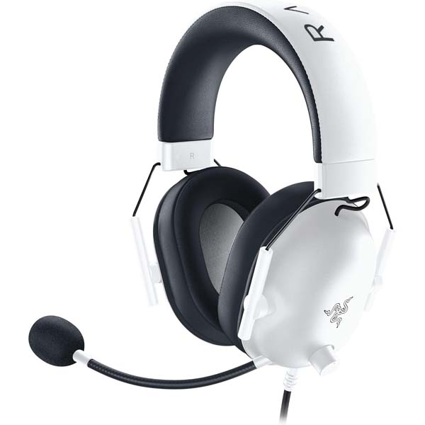 Razer BlackShark V2 X White 3.5mm Analog Wired Gaming Headset