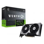 MSI Nvidia GeForce RTX 5050 Ventus 2X OC 8GB GDDR6 Dual Fan Graphics Card