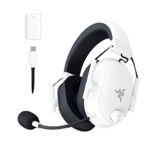 Razer BlackShark V2 White HyperSpeed Wireless Esports Headset - Image 4