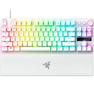 Razer Huntsman V3 Pro White Tenkeyless Analog Optical Switch Wired Gaming Keyboard