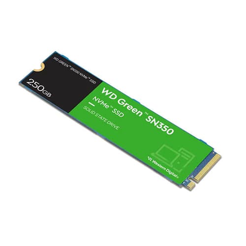 Western Digital WD Green SN350 250GB M.2 NVMe Gen3 Internal SSD - Image 2