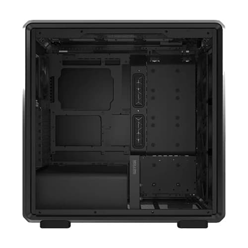 Cooler Master MasterFrame 600 Mesh Black ARGB E-ATX Mid Tower Cabinet with High-Airflow Mesh Panel, Modular Open-Frame Inspired Design, Addressable RGB Lighting And Up To 420mm Radiator Support - Image 2
