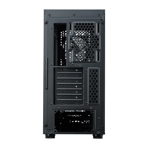 Cooler Master Elite 502 Black ARGB Mid Tower Cabinet with Tempered Glass, 3 Pre-Installed ARGB Fans, Upto E-ATX Support, Type C Port, High-Airflow Mesh Front, Upto 360MM Radiator Support - Image 6