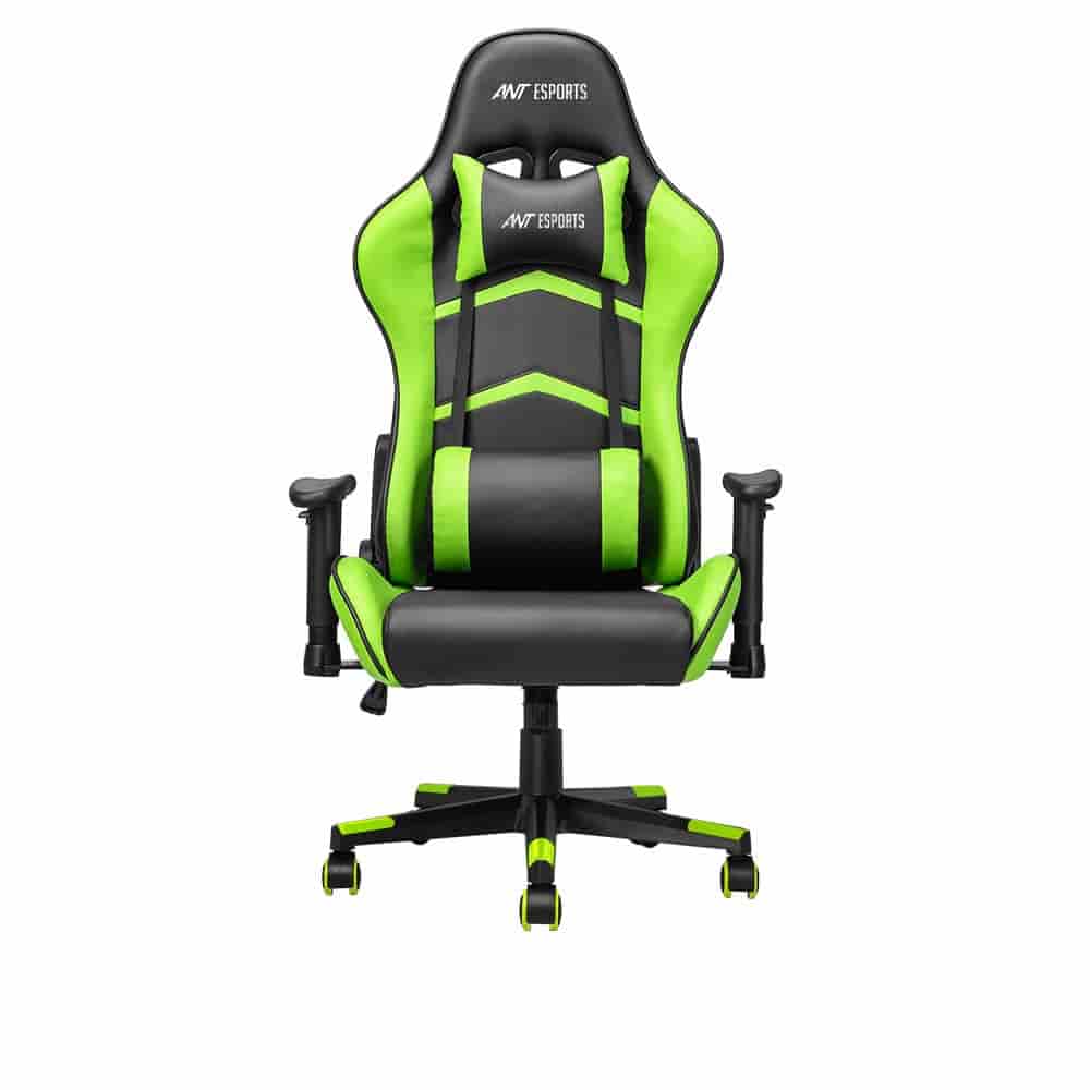 Ant Esports 9077 Black Green Ergonomic Gaming Chair