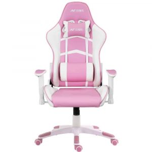 Ant Esports 9077 White Pink Ergonomic Gaming Chair