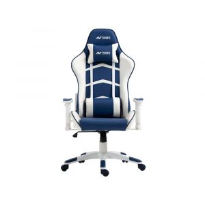 Ant Esports 9077 White Blue Ergonomic Gaming Chair