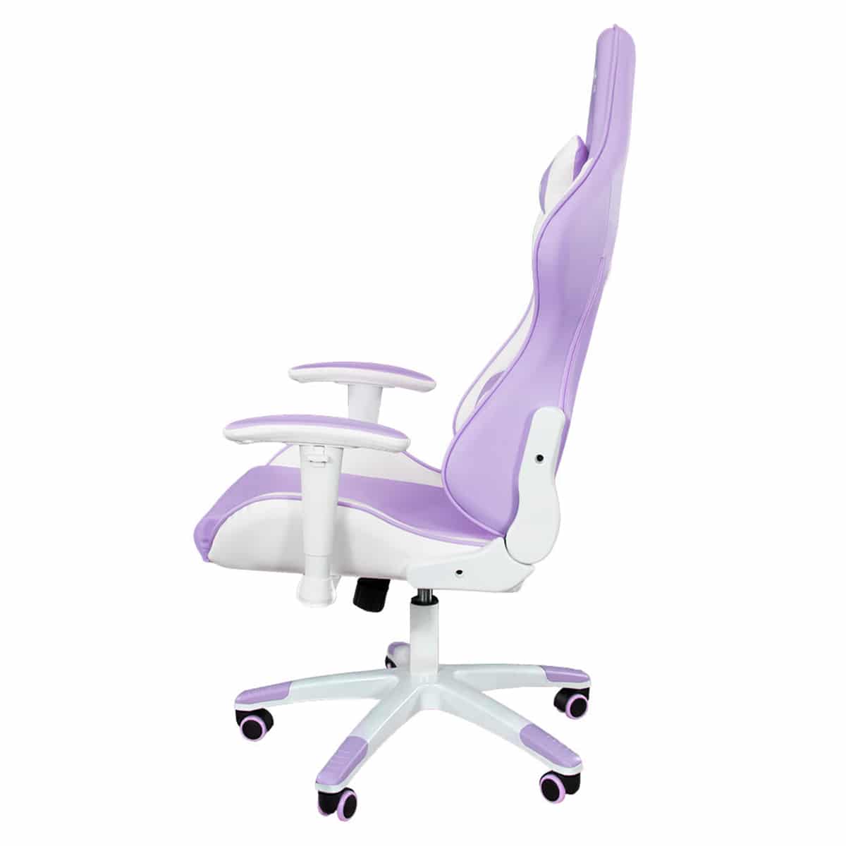 Ant Esports 9077 White Purple Ergonomic Gaming Chair - Image 5