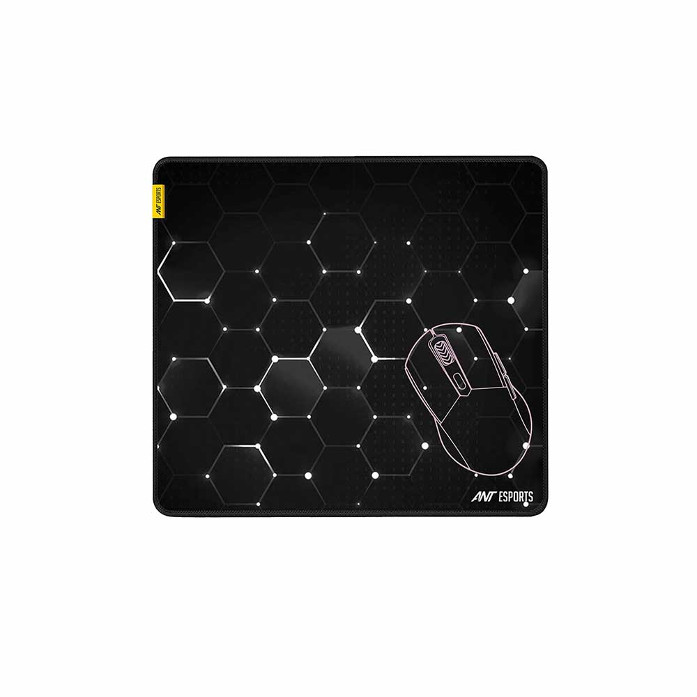 Ant Esports Hexa Black Small Size Gaming Mousepad