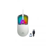 Ant Esports Virtus100 White RGB Wired Gaming Mouse with 12800 DPI