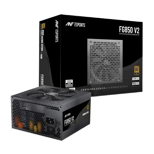 Ant Esports FG850 V2 850W 80 Plus Gold Black