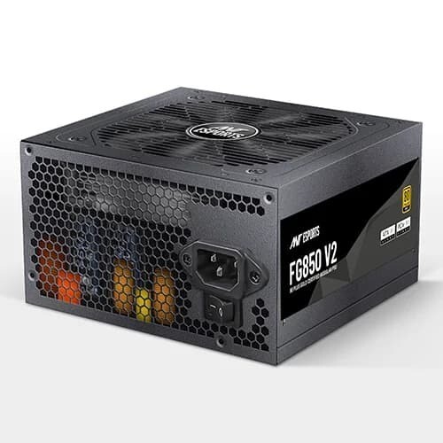 Ant Esports FG850 V2 850W 80 Plus Gold Black Full Modular ATX 3.1 & PCIe 5.1 Power Supply - Image 2