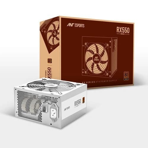 Ant Esports RX550 White 80 Plus Bronze