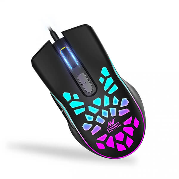 Ant Esports GM80 RGB Wired Gaming Mouse With 3600 DPI - Image 2
