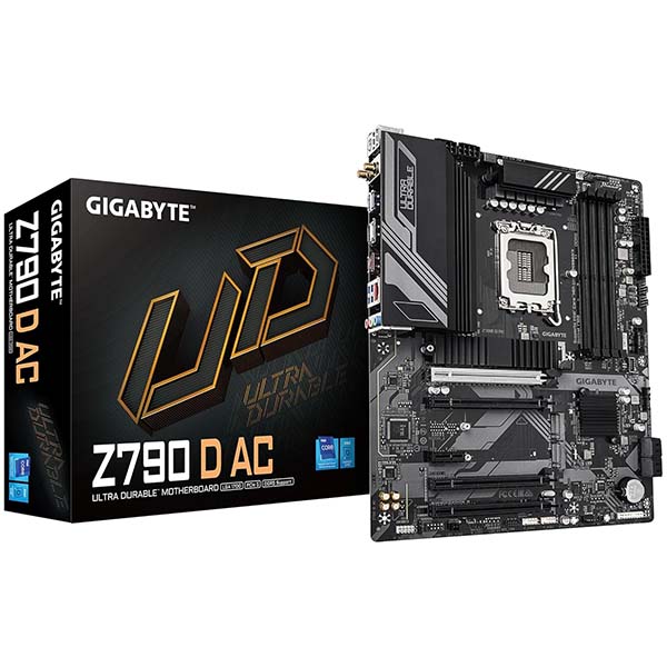 GIGABYTE Z790 D AC ATX Motherboard (Intel Socket LGA 1700, DDR5, Wi-Fi 6E)