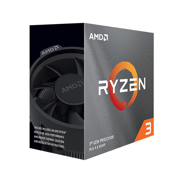 AMD Ryzen 3 3300X 3000 Series Desktop Processor - 4 Cores / 8 Threads