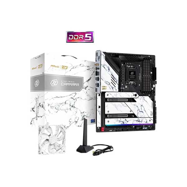 ASROCK Z790 Taichi Carrara WIFI ATX Motherboard (Intel Socket LGA 1700, DDR5, Wi-Fi 6E)