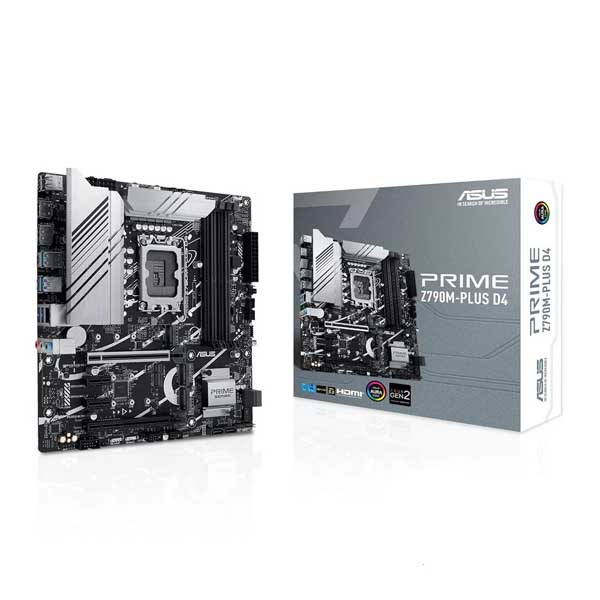 ASUS PRIME Z790M-PLUS-CSM ATX Motherboard (Intel Socket LGA 1700, DDR5)