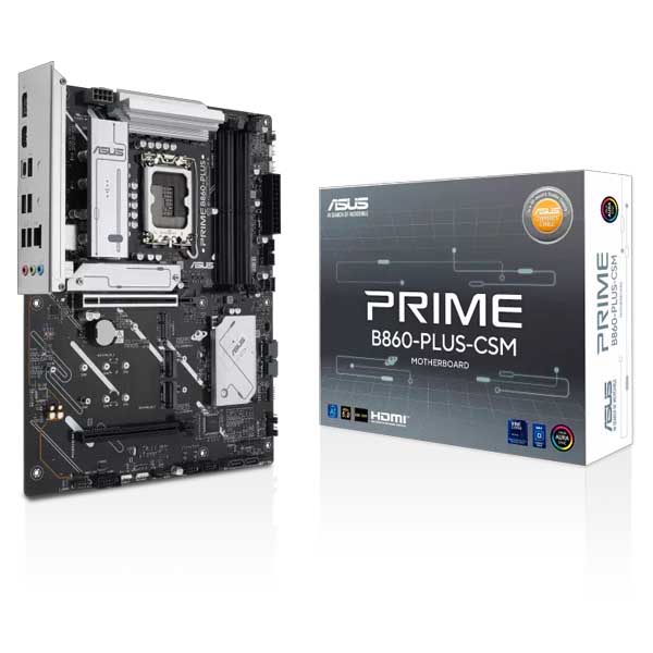 ASUS Prime B860-Plus CSM ATX Motherboard (Intel Socket LGA 1851, DDR5)