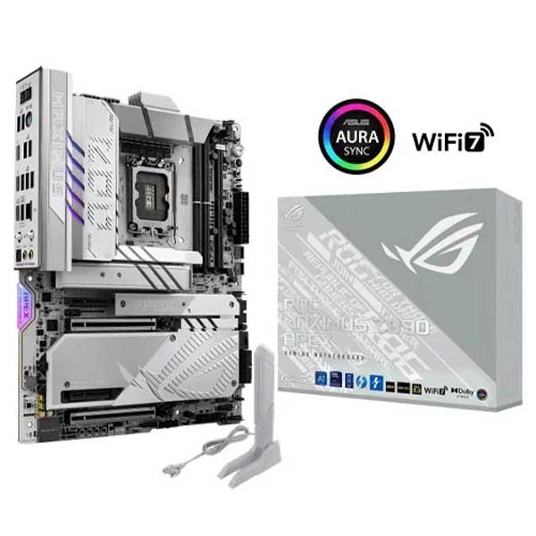 ASUS ROG Maximus Z890 Apex WIFI ATX Motherboard (Intel Socket LGA 1851, DDR5, Wi-Fi 7)