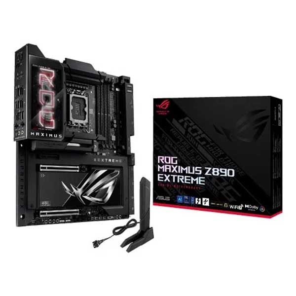 ASUS ROG Maximus Z890 Extreme WIFI ATX Motherboard (Intel Socket LGA 1851, DDR5, Wi-Fi 7)