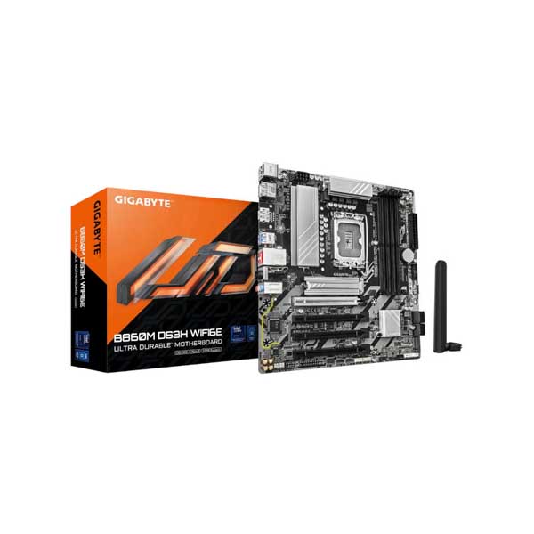 GIGABYTE B860M DS3H Motherboard (Intel Socket LGA 1851, DDR5)