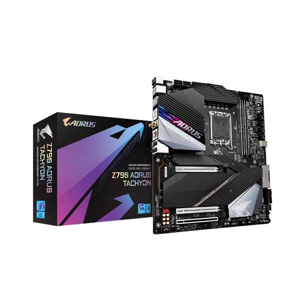 GIGABYTE Z790 Aorus Tachyon WIFI E-ATX Motherboard (Intel Socket LGA 1700, DDR5, Wi-Fi 6E)