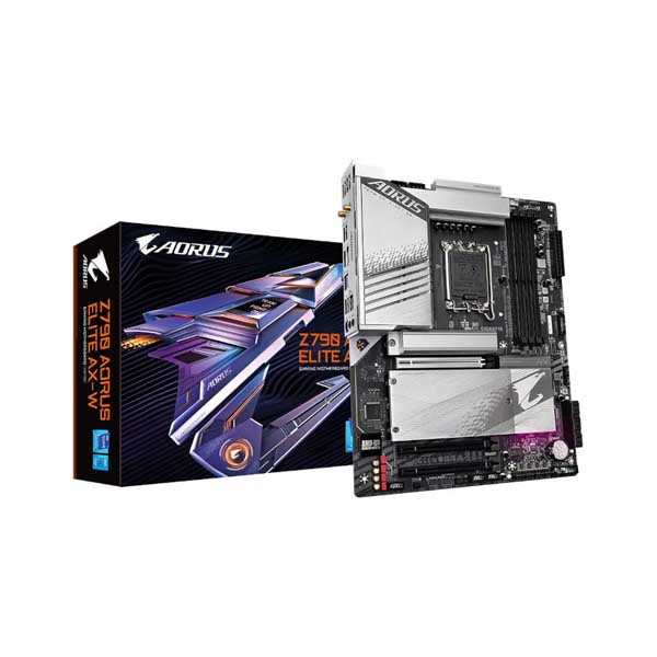 Gigabyte Z790 Aorus Elite AX-W WIFI ATX Motherboard (Intel Socket LGA 1700, DDR5, Wi-Fi 6E)
