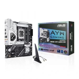 ASUS B860M AYW Gaming WIFI M-ATX Motherboard (Intel Socket LGA 1851, DDR5, WiFi 6E)
