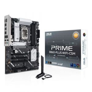 ASUS Prime B860-Plus CSM WIFI ATX Motherboard (Intel Socket LGA 1851, DDR5, WiFi 6E)
