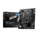 MSI Pro B760M-E M-ATX Motherboard (Intel Socket LGA 1700, DDR5)
