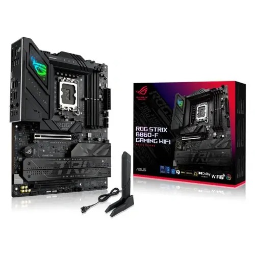 ASUS ROG STRIX B860-F Gaming WIFI ATX Motherboard (Intel Socket LGA 1851, DDR5, WiFi 7)