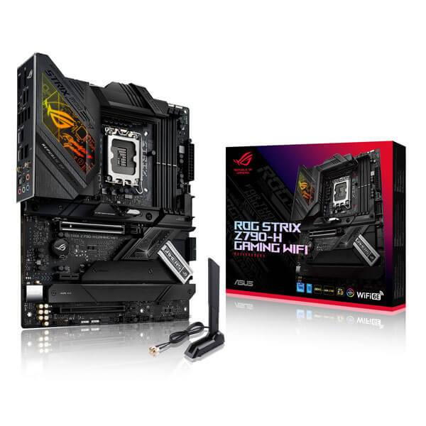 Asus ROG Strix Z790-H Gaming WIFI ATX Motherboard (Intel Socket LGA 1700, DDR5, Wi-Fi 6E)