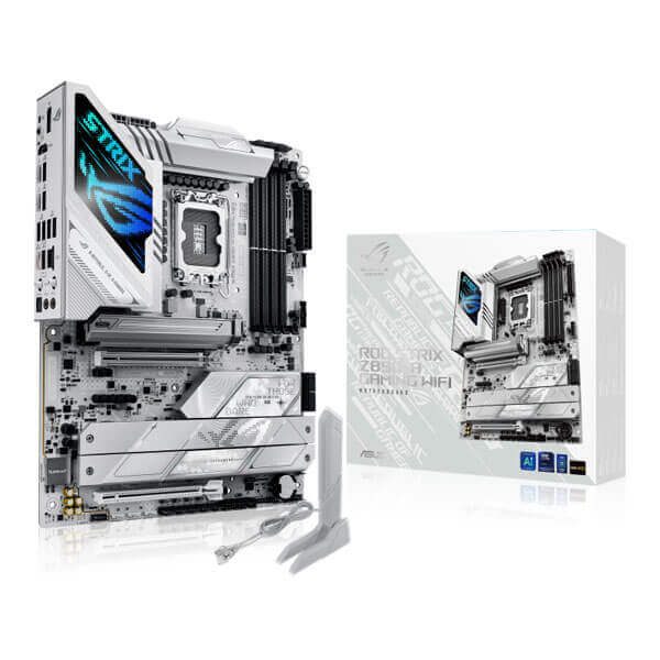ASUS ROG Strix Z890-A Gaming WIFI ATX Motherboard (Intel Socket LGA 1851, DDR5, Wi-Fi 7)