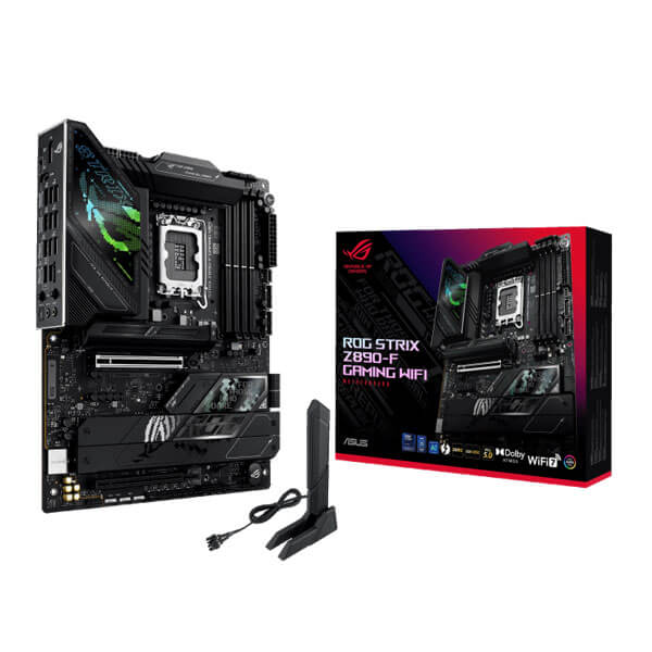 ASUS ROG Strix Z890-F Gaming WIFI ATX Motherboard (Intel Socket LGA 1851, DDR5, Wi-Fi 7)