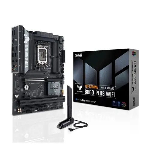 ASUS TUF Gaming B860-Plus WIFI ATX Motherboard (Intel Socket LGA 1851, DDR5, WiFi 7)