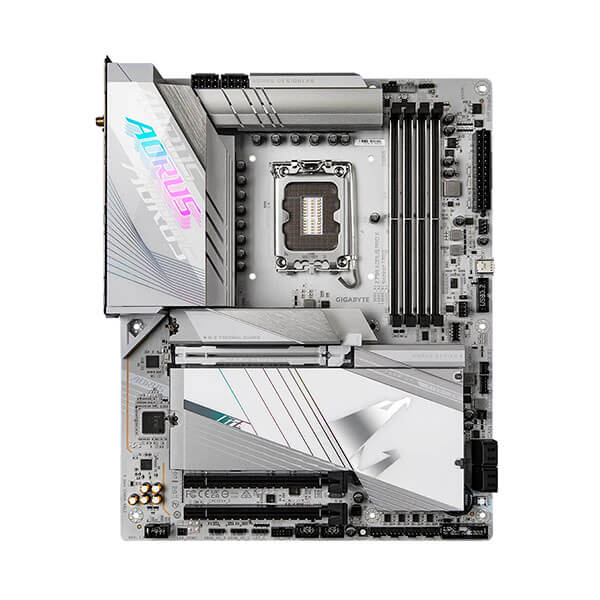 Gigabyte Z790 Aorus Pro X WIFI ATX White Motherboard (Intel Socket LGA 1700, DDR5, Wi-Fi 7)