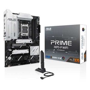 ASUS Prime X870-P Wifi ATX Motherboard (AMD Socket AM5, DDR5, Wi-Fi 7)