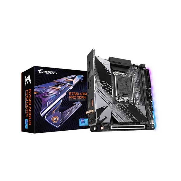 Gigabyte B760I Aorus Pro WIFI M-ITX Motherboard (Intel Socket LGA 1700, DDR5, Wi-Fi 6E)